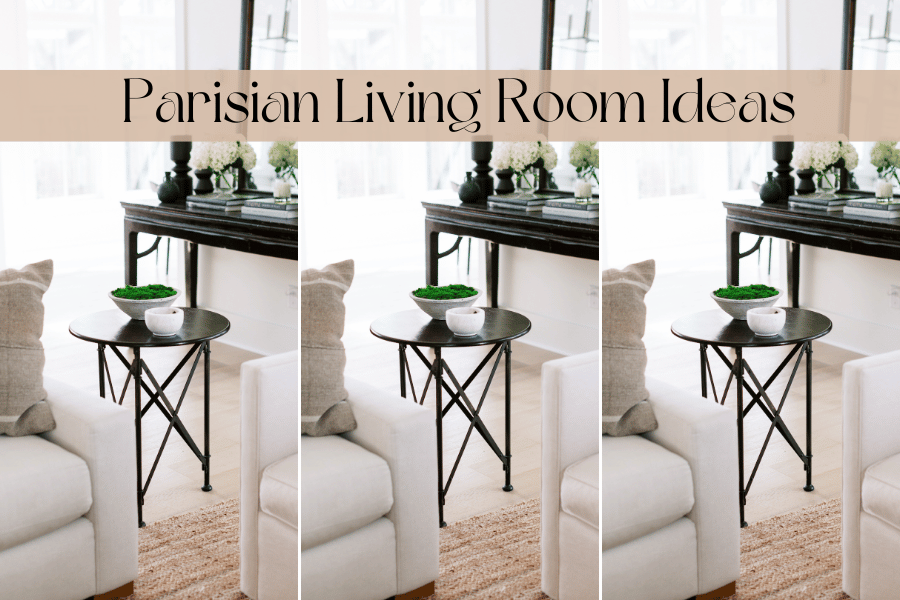 Parisian Living Room Ideas