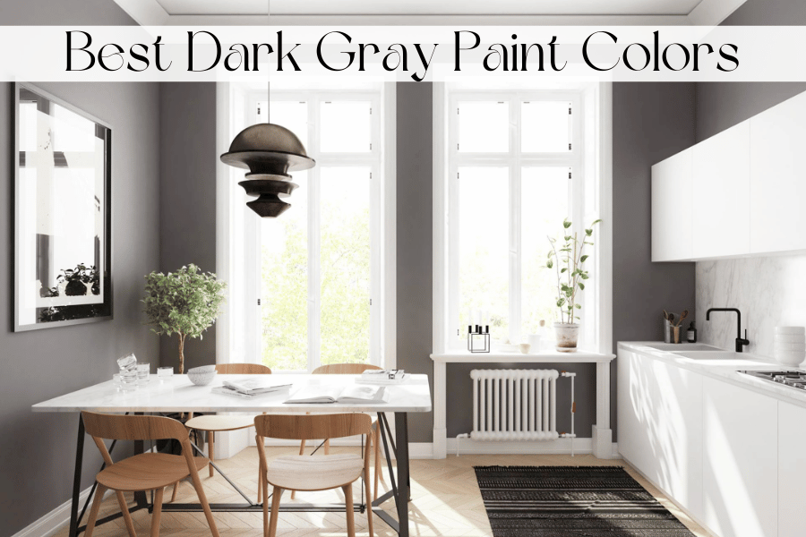 best dark gray paint colors