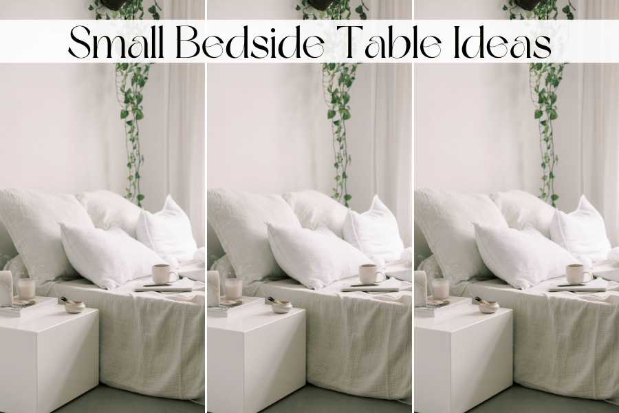 small bedside table ideas for small spaces