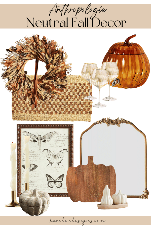 neutral fall decor