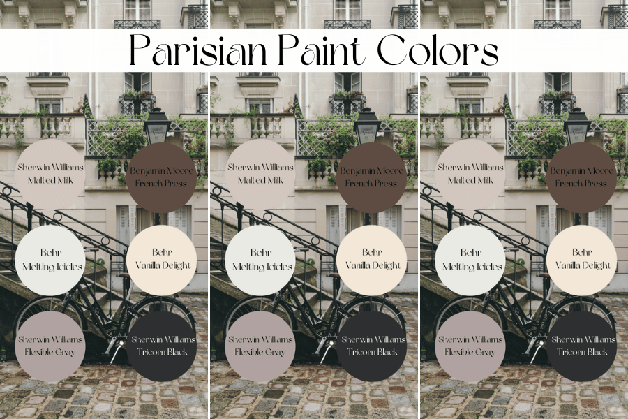 Parisian paint colors