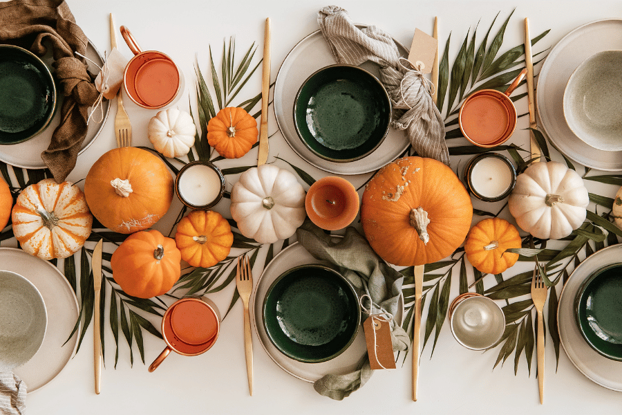 fall table decorations ideas